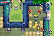 une photo d'Ã©cran de The Legend of Zelda - The Minish Cap sur Nintendo Game Boy Advance